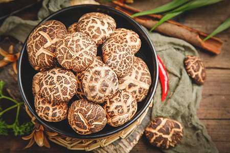 Tea Flower Dried Mushroom 日本茶花菇