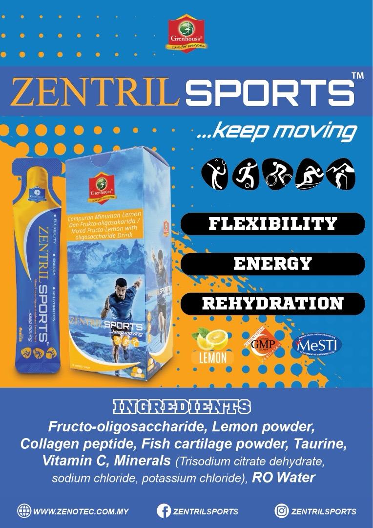 Zentril Sports 30ml X 20‘s
