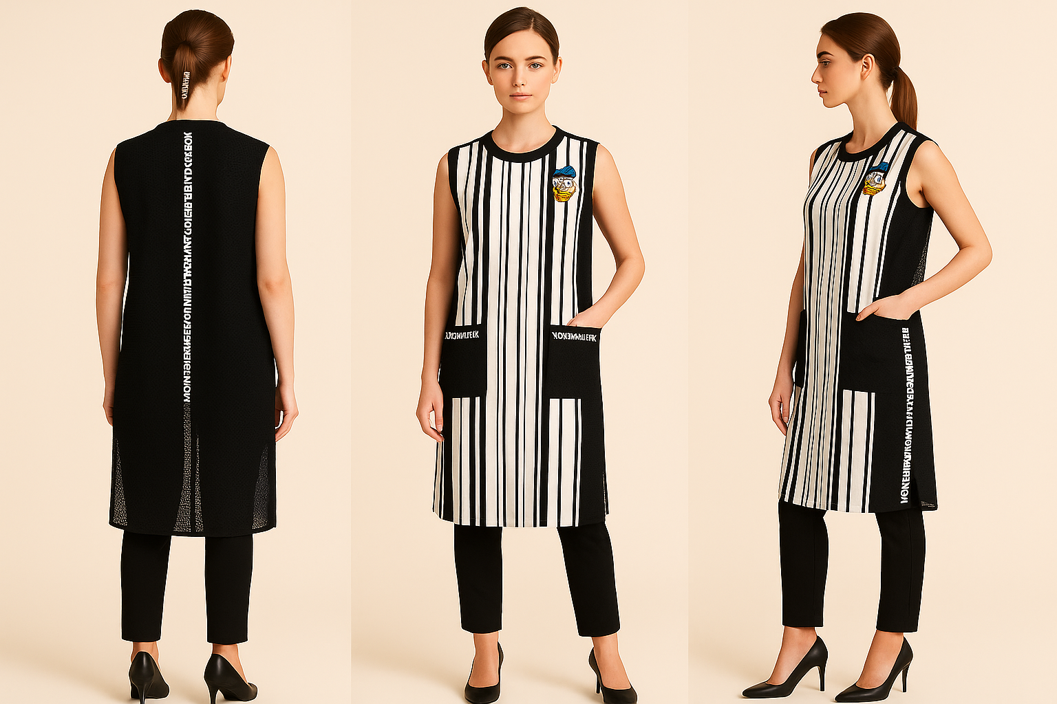 MOJIE 镂空无袖外套 (M91-E1259)