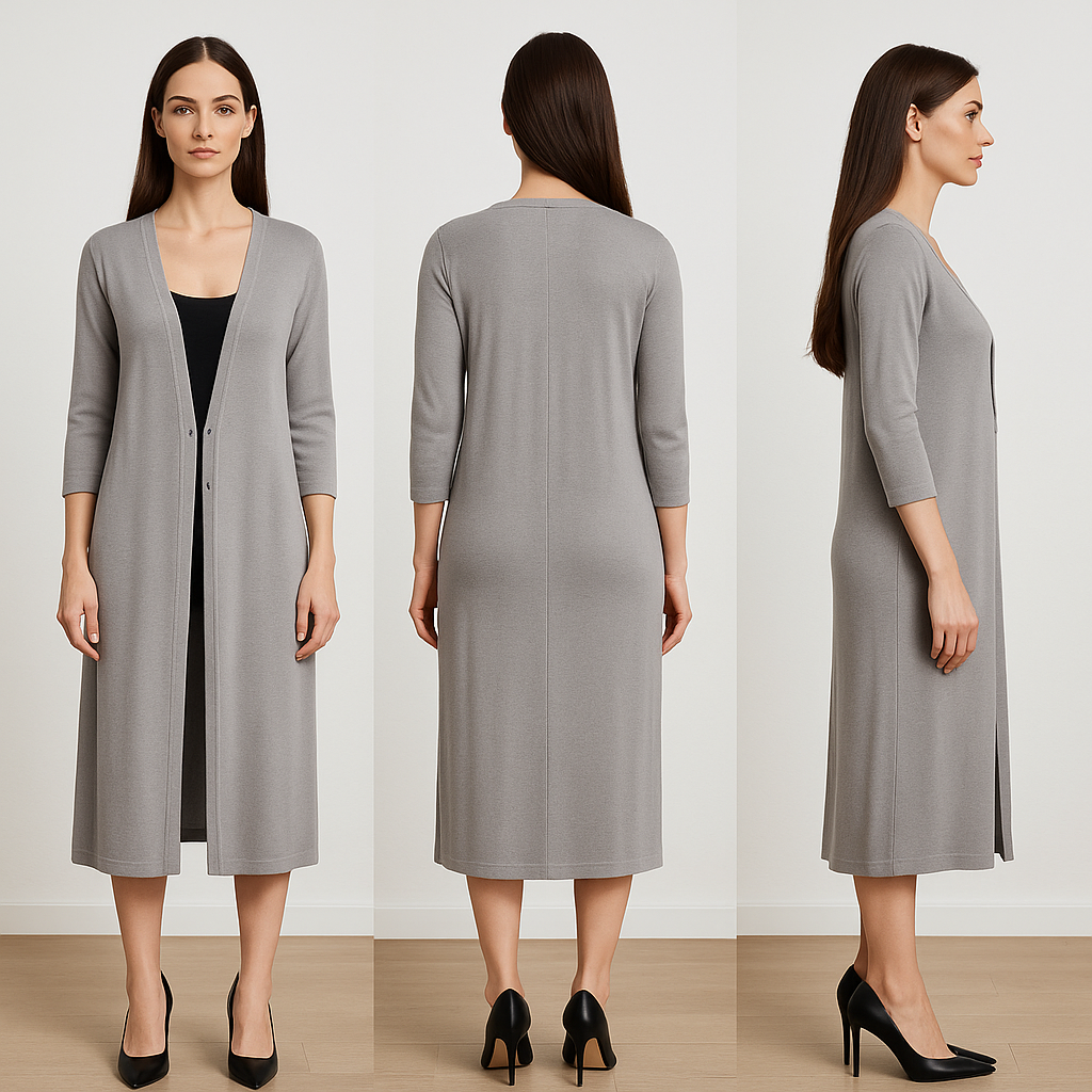 MOJIE 慵懒型五分袖外套 (H91-E0210)